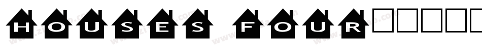 Houses Four字体转换
